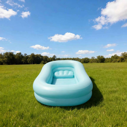 Vasca da Bagno Gonfiabile in PVC per Uso Medico, Piscina Gonfiabile in PVC, Vasca da Bagno Gonfiabile Anti-Caduta, Piscina Gonfiabile Medica a Doppio Tubo, Vasca per Assistenza Infermieristica