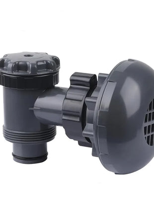 Valvola a Stantuffo On/Off per Piscina, Connessione Filtro Pompa 38mm, per Bestway e INTEX, Accessori di Ricambio per Giardino Esterno