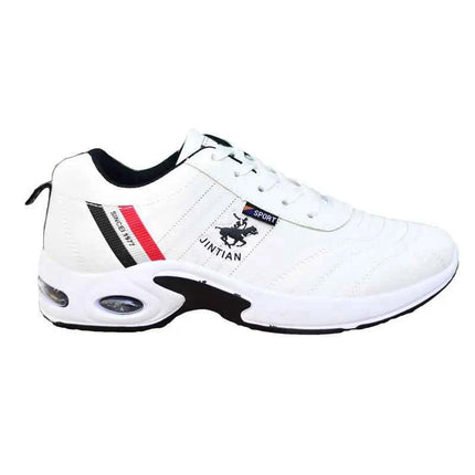 Scarpe da ginnastica in pelle da uomo Scarpe versatili casual Calzature da corsa antiscivolo per esterni Scarpe da tavolo da uomo di moda Zapatos Homme