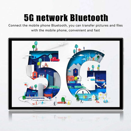 2025 Nuovi tablet Android Octa Core da 10.1 pollici 6 GB RAM 128 GB ROM 4G Dual SIM Network AI Speed-up Tablet Bluetooth WiFi 6000 mAh