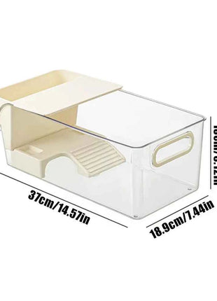 Turtle Tank Turtle Cage Clear Area Habitat with Basking Stage for Crayfish Crabs Gecko Amphibians Fishes Small Pets Enclosure