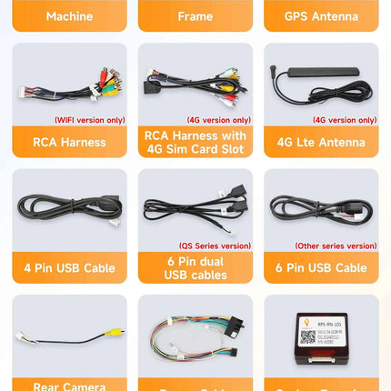Hizpo Car Radio Autoradio for Renault Clio 3 2005 2006 2007-2014 Multimedia Player Wireless CarPlay Android Auto Stereo GPS 4G