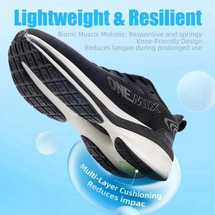 ONEMIX Scarpe da corsa da uomo con ammortizzazione, scarpe sportive da coppia, scarpe estive da esterno, scarpe da jogging da donna, sneakers da passeggio