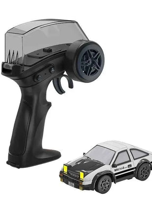 1:64 Desktop RC Drift Car 2.4G High-Speed Racing Car Four-Wheel Mini Desktop Remote Control Car Electric Toy for game party gift