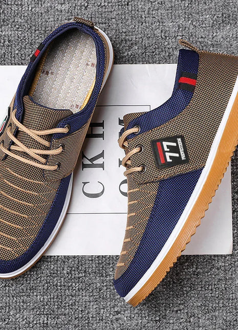 2025 New Fashionable Men's Shoes Trendy Casual Sports Shoes Comfortable and Versatile Knitted