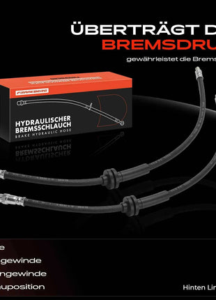Tubo Freno Posteriore Sinistro e Destro Frankberg 2x per Nissan NV400 Opel Movano B Renault Bj dal 2010 442300Q1H SL6285