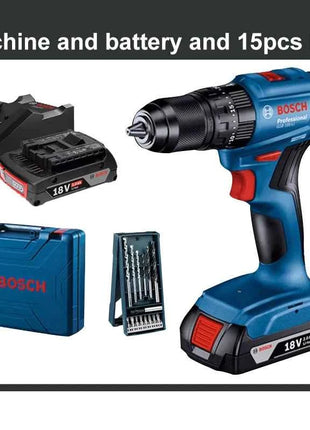 Brushless Impact Drill BOSCH GSB185LI Professional Electric Screwdriver Drill 18V Li-ion Cordless Variable Speed Electric Drill