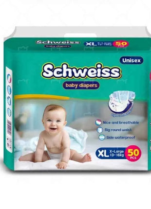 Baby Diapers, Ultra Thin & Breathable, Super Absorbent & Dry,50pcs/1pack， Multi - Size Soft Infant Nappies Diaper Bag (S/M/L/XL)