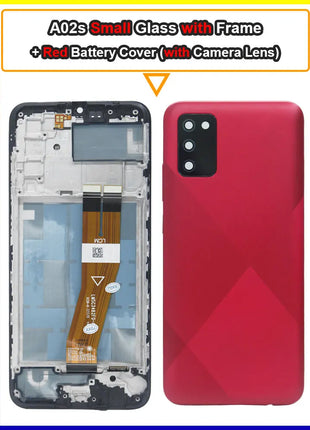 Display LCD da 6,5" A02s per Samsung Galaxy A02s A025F, Schermo Touch con Digitalizzatore per Samsung A02s A025M A025F/DS, LCD con Cornice