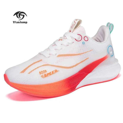 2025 Scarpe da corsa professionali per maratona in carbonio da uomo e da donna Scarpe sportive con supporto stabile ultraleggero per assorbimento degli urti