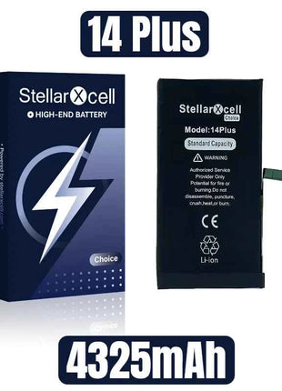 Choice StellarXcell OEM Chip Battery Replacement for IPhoneSE 7 8 X XR XS XSMAX iphone11 12pro 13mii 14pro 15Pro  Replacement