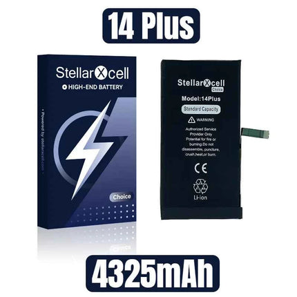 Choice StellarXcell OEM Chip Battery Replacement for IPhoneSE 7 8 X XR XS XSMAX iphone11 12pro 13mii 14pro 15Pro  Replacement