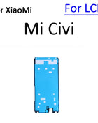 For Xiaomi Poco F5 F6 M6 X6 Pro Mi Civi 1S 2 3 4G LCD Display Back Cover Housing Sticker Tape Adhesive Parts
