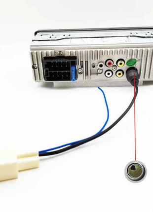Auto Radio AM FM Antenna Convertitore Cavo Adattatore Spina DIN Connettore Femmina per Toyota Corolla Camry AVR4 Yaris Land Cruiser Hilux