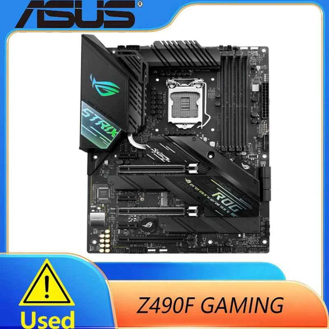ASUS STRIX Z490-F GAMING 128GB USB3.2 Type-C M.2 HDMI LGA 1200 DDR4 ATX Motherboard