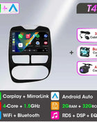Srnubi 2 Din Android Carplay Car Radio for Renault Clio 4 2012 - 2019 Multimedia Player 2Din GPS Stereo 4G WIFI DVD Head Unit
