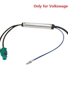 Antenna radio speciale per auto AM/FM Amplificatore di segnale radio audio Doppio adattatore antenna per antenna radio Fakra RF per Volkswagen