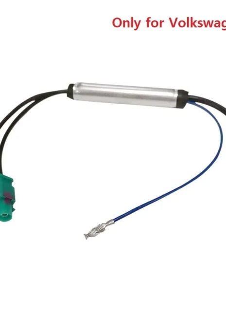 Antenna radio speciale per auto AM/FM Amplificatore di segnale radio audio Doppio adattatore antenna per antenna radio Fakra RF per Volkswagen