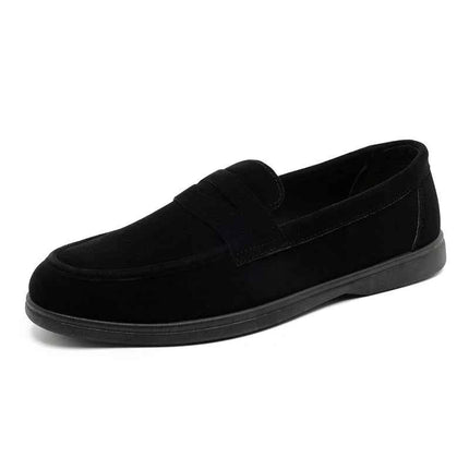 Hot Sale Men's Slip On Loafers Preppy Lightweight Breathable Comfort Outdoor Flats Non Slip Soft Sole Casual Daily Walking Shoes