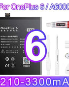 NOHON Replacement Battery for OnePlus 7T 8T 9RT 10T 12 11 9 8 7 6T 6 5T 5 7TPro Phone Batteries BLP801 BLP685 BLP745 BLP743