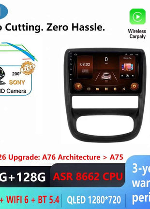 Android 16 For Renault Duster 1 2010 2011 2012 2013 2014 2015 Car Radio Multimedia Player Navigation Carplay Stereo BT Head Unit