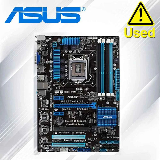 Asus P8Z77-V LX2  Desktop Motherboard Z77 Socket LGA 1155 i3 i5 i7 DDR3 32G SATA3 USB3.0 ATX