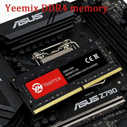Yeemix Memoria DDR4 4GB 32GB 16GB 8GB 2133 3200 2400 2666MHz Laptop Ram 1.2V SODIMM Notebook Memory for Intel&AMD 260Pin mini pc