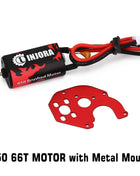 INJORA 050 Brushed Motor 50T 66T 88T Upgrade for 1:24 RC Crawler Axial SCX24 AXI90081 AXI00002 AXI00004 Gladiator Bronco