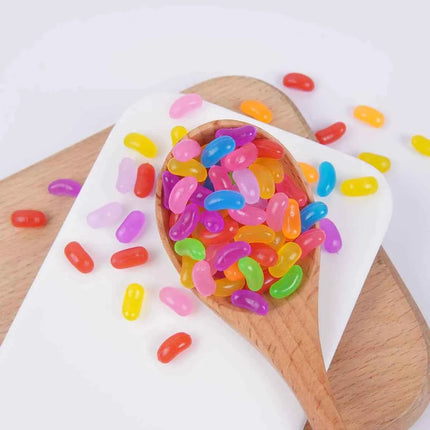 20pcs Mini Candy Fondant Fruit Candy Pop Artificial Candy Beans Miniature Food Play Handmade Simulation Home Decor Decorations
