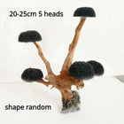 Aquarium Decoration Plant Moss Tree Landscaping Wood Plant Root Driftwood Aquatic Grass Fish Tank Accessories without Moss