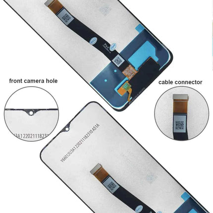 Display LCD Testato per Samsung A22 5G, Schermo Touch con Digitalizzatore, Assemblaggio Completo per Samsung A226 A226B, Schermo LCD con Cornice