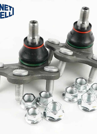 Set 2 Pezzi 6R0407365A Giunti Sferici Braccio di Controllo Inferiore Anteriore di Alta Qualità per VW Ameo Polo, Audi A1, Skoda Fabia, SEAT Toledo Mii