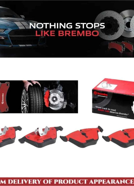 Brembo P06055N Front Brake Pad Fit for BMW E91 E90 E92 E93 X1 E84 318i 320i 320d 325i 325xi 328i 18i 20i 28i OE# 34116780711