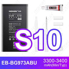 NOHON Phone Battery for Samsung Galaxy S24 S23 S22 Ultra S21 S20 Plus S10 S10E S9 S8 S7 S6 S10+ S20+ S21+ S23+ S24+ Batteries