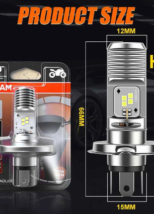 OSRAM HS1 7285CW Led Moto Car Headlight High Low Beam LEDriving HL HS1 NEW GEN H4 Motorcycle Lamp Led Bulb PX43t 6000K DC AC 12V