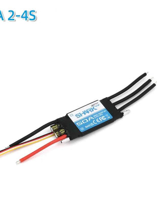 ZTW 32-Bit ESC Shark G2 20A 30A 40A 50A 60A 80A 100A SBEC 5V/6V 8A Brushless Speed Controller for RC Boat Underwater Thruster