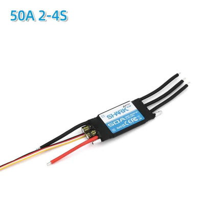 ZTW 32-Bit ESC Shark G2 20A 30A 40A 50A 60A 80A 100A SBEC 5V/6V 8A Brushless Speed Controller for RC Boat Underwater Thruster