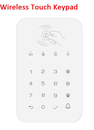Sensore di Allarme DIY G2BT W7B W9B W3B per Sicurezza Domestica Antifurto 433MHz WiFi GSM Sistema di Allarme Wireless Controllo App Tuya Smart House