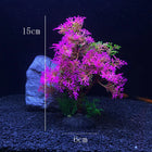 Artificial Aquarium Decor Plants Water Weeds Ornament Aquatic Fish Tank Simulation Grass Flower Decoration Accessories