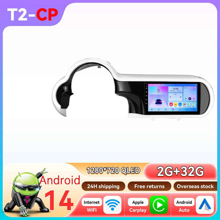 Hizpo 8Core 360Camera Android 14 Car Radio For Renault Twingo 3 Ⅲ 2014-2024 Car Multimedia GPS 4G AI Carplay By Snapdragon 6115