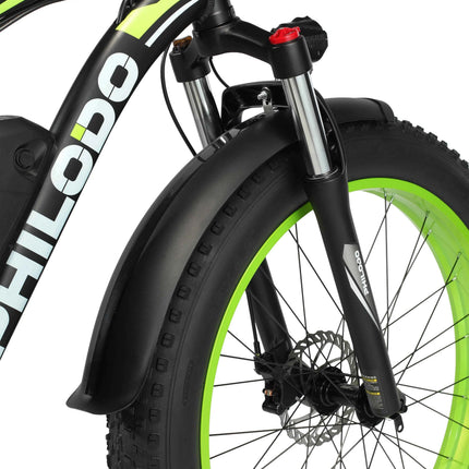 PHILODO H7 PRO Adult  Electric Bicycle 1000W Motor 48V17.5AH Battery 26 Inch All-Terrain Tires Electric Bike Adult  EBike
