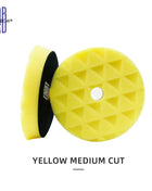 Tamponi per lucidatura, tamponi per lucidatura con tampone orbitale da 5 pollici 125 mm, tampone per lucidatura in schiuma 5 grana da grossolana a fine per lucidatura e ceratura