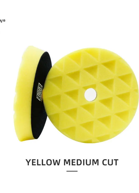Tamponi per lucidatura, tamponi per lucidatura con tampone orbitale da 5 pollici 125 mm, tampone per lucidatura in schiuma 5 grana da grossolana a fine per lucidatura e ceratura