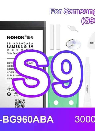 NOHON Phone Battery for Samsung Galaxy S24 S23 S22 Ultra S21 S20 Plus S10 S10E S9 S8 S7 S6 S10+ S20+ S21+ S23+ S24+ Batteries