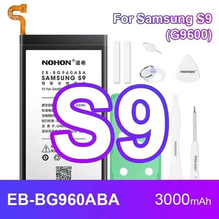 NOHON Phone Battery for Samsung Galaxy S24 S23 S22 Ultra S21 S20 Plus S10 S10E S9 S8 S7 S6 S10+ S20+ S21+ S23+ S24+ Batteries