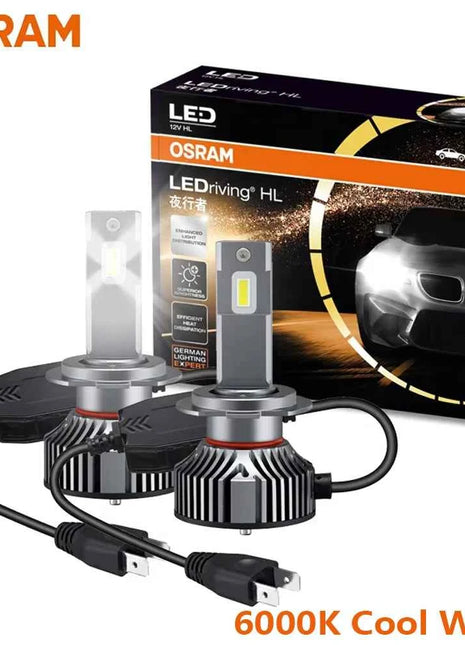OSRAM LEDriving HL Premium New Gen H7 YXZ LED Car Head Light 90W 9000lm High Lumens 6000K White LED Auto Bulbs G5210CW, 2X