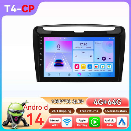 Hizpo Car Radio Autoradio For Lancia Ypsilon 2012-2020 Multimedia Player Wireless CarPlay Android 4G By Qualcomm Snapdragon 6115
