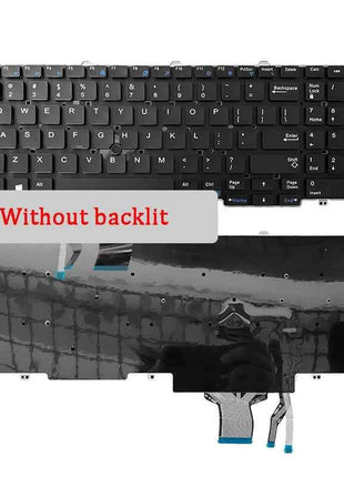 New Laptop Replacement Keyboard Compatible for DELL Precision 3530 3520 15-3530 M3530 P60F 7520