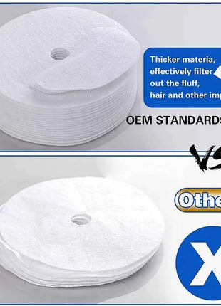 30 Pieces Clothes Dryer Exhaust Filter,Universal Portable Dryer Lint Filter Replacement For Panda/Magic Chef/Sonya/Avant