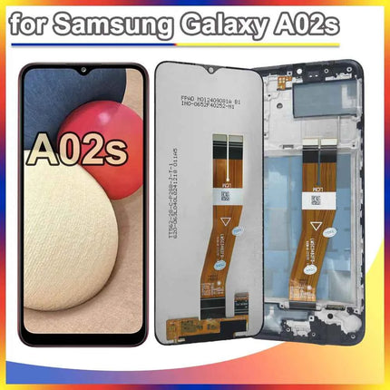 Display LCD da 6,5" A02s per Samsung Galaxy A02s A025F, Schermo Touch con Digitalizzatore per Samsung A02s A025M A025F/DS, LCD con Cornice